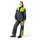 Waterproof Motorcycle Pants W-TEC Colnari - Black-Fluo Green