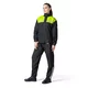 Rain Motorcycle Jacket W-TEC Rinstop - Black-Fluo