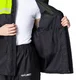Rain Motorcycle Jacket W-TEC Rinstop - Black-Fluo
