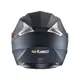 Motorcycle Helmet W-TEC Putta - Matt Black-Bronze