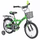 Children bike DHS 1601 Kid Race 16" - model 2013 - Green