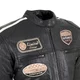 Women's Leather Motorcycle Jacket W-TEC Sheawen Lady