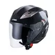 Motorcycle Helmet W-TEC Putta - Matt Black-Bronze