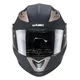 Flip-Up Motorcycle Helmet W-TEC Pezzon - White-Bronze