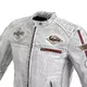 Women’s Leather Motorcycle Jacket W-TEC Sheawen Lady White