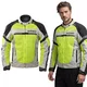 Men’s Summer Motorcycle Jacket W-TEC Saigair - Fluo Yellow-Gray - Fluo Yellow-Gray