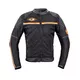 Summer Motorcycle Jacket W-TEC 2Stripe - Black-Beige-Orange