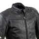 Leather Motorcycle Jacket W-TEC Montegi - Matte Black