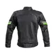 Leather Motorcycle Jacket W-TEC Montegi - Matte Black