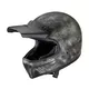 Motorcycle Helmet W-TEC Retron w/ Chesster Goggles - Striped Silver