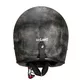 Motorcycle Helmet W-TEC Retron w/ Chesster Goggles - Striped Silver