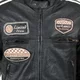 Men’s Leather Motorcycle Jacket W-TEC Sheawen