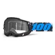 Motocross Goggles 100% Accuri 2 - Scranton Black, Clear Plexi - Callisto černá, čiré plexi