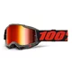 Motocross Goggles 100% Accuri 2 Mirror - Callisto černá, zrcadlové plexi - Huaraki černá, zrcadlové plexi
