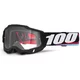 Motocross Goggles 100% Accuri 2 - Magnus černá, čiré plexi - Magnus černá, čiré plexi