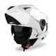 Flip-Up Motorcycle Helmet AIROH SPECKTRE Color P/J Glossy White