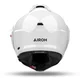 Flip-Up Motorcycle Helmet AIROH MATHISSE 2 Color P/J Glossy White