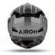 Flip-Up Motorcycle Helmet AIROH SPECKTRE Groove P/J Glossy Gray