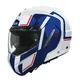 Flip-Up Motorcycle Helmet AIROH MATHISSE 2 Genius P/J Glossy Blue-Red
