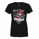 Women’s T-Shirt BLACK HEART Bike Girl - Black - Black