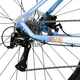 Women’s Cross Bike Kross Evado 3.0 28” Gen 007 - modrá / bílá / lesk