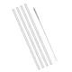 Replacement Straw Set for Insulated Tumblers w/ Cleaning Brush – 4 Pcs.