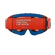 Children’s Motocross Goggles Alpinestars Vision Mirror Youth - Corp oranžová, zrcadlové červené plexi