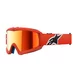 Children’s Motocross Goggles Alpinestars Vision Mirror Youth - Corp oranžová, zrcadlové červené plexi