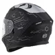 Motorcycle Helmet Cassida Integral 3.0 Hack Vision Matte Black/Gray/Reflective Silver