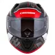 Motorcycle Helmet Cassida Aero Drome Black Pearl/Red/White/Gray