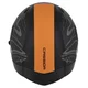 Motorcycle Helmet Cassida Orbit Multivers Matte Black/Orange/Gray/White