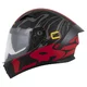 Motorcycle Helmet Cassida Orbit Multivers Matte Black/Red/Gray/Yellow