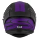 Motorcycle Helmet Cassida Orbit Multivers Matte Black/Purple/Gray/White