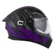 Motorcycle Helmet Cassida Orbit Multivers Matte Black/Purple/Gray/White