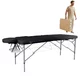 Massage Table inSPORTline Tamati 2-Piece Aluminium - Brown - Black