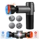 Massage Gun with Heated/Cooling Attachment inSPORTline IceBlaze • 2,400 mAh • 1,600–2,800 RPM • Up to 6 mm