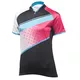 Women’s Cycling Jersey Kellys Jody – Short Sleeve - Violet-Azure - Coral-Azure