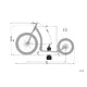 Kick Scooter Crussis ONE Cross 6.2-2 Blue 26/20”