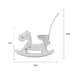 Rocking Horse & Balance Bike inSPORTline Zaldino - Brown