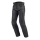 Women’s Leather Motorcycle Pants Spark Virginia - Black - Black