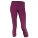 Women's 3/4 functional pants Brubeck FIT - Purple