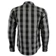 Motorcycle Shirt BOS Lumberjack - Orange