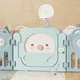 Plastic Playpen w/ Accessories inSPORTline Piglino 178 x 184 cm - Blue