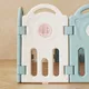 Plastic Playpen w/ Accessories inSPORTline Piglino 178 x 184 cm - Blue
