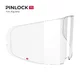 Pinlock® Insert 100% MaxVision™ 70 for LS2 FF397/390/353/320/800 & DKS180 Helmets - Clear - Clear