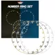Number Ring Set Bull’s 3-Pack Variety of Colors