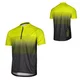 Men’s Short-Sleeve Cycling Jersey Etape Freetime 2.0 - limeta/černá