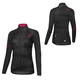 Women’s Long-Sleeve Cycling Jersey Etape Gaia 2.0 - Black/Pink - Black/Pink