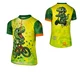 Children’s Cycling Jersey Etape Rio - Blue - Green
