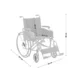 Lightweight Foldable Mechanical Wheelchair w/ Oppatia Drive inSPORTline Jakesully